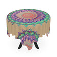 Vibrant Mandala Tablecloth - Sand Home Decor - Blululi