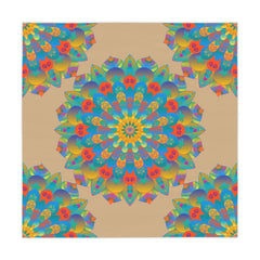 Vibrant Mandala Tablecloth - Spiritual Decor Home Decor - Blululi
