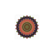 Vibrant Mandala Wall Art - Colorful Circular Design Poster - Blululi
