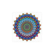 Vibrant Mandala Wall Art - Colorful & Intricate Design Poster - Blululi