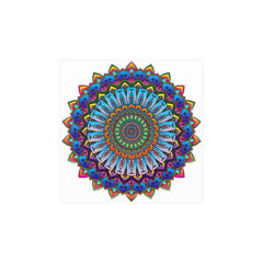 Vibrant Mandala Wall Art - Colorful & Intricate Design Poster - Blululi