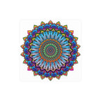 Vibrant Mandala Wall Art - Colorful & Intricate Design Poster - Blululi