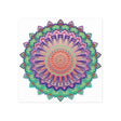 Vibrant Mandala Wall Art Poster - Colorful & Intricate Poster - Blululi