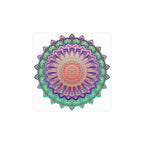 Vibrant Mandala Wall Art Poster - Colorful & Intricate Poster - Blululi
