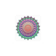 Vibrant Mandala Wall Art Poster - Colorful & Intricate Poster - Blululi
