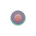 Vibrant Mandala Wall Art Poster - Colorful & Intricate Poster - Blululi