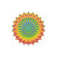 Vibrant Yellow & Green Mandala Poster Poster - Blululi