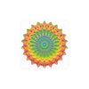 Vibrant Yellow & Green Mandala Poster Poster - Blululi