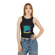 Whimsical Black Cat Watercolor Racerback Tank Top Tank Top - Blululi