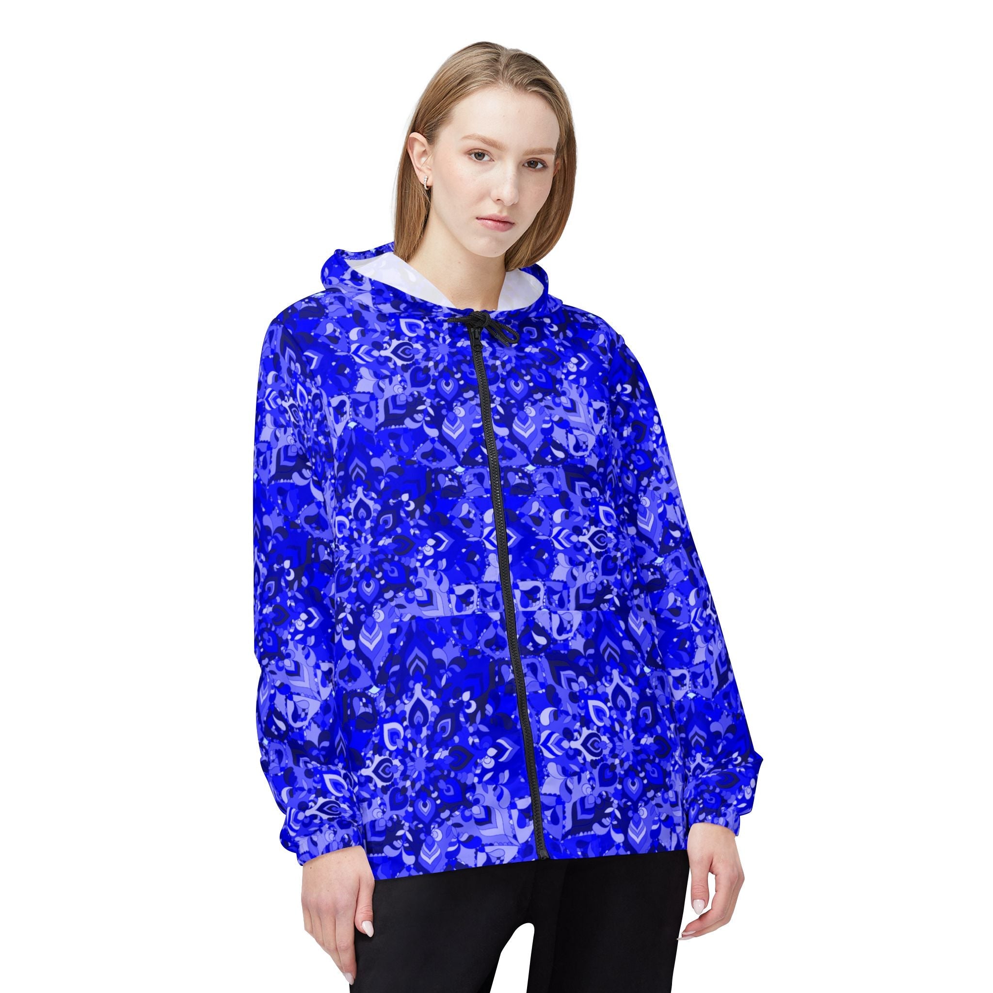 Windbreaker Jacket with Blululi Mandala Art Designs Outerwear - Blululi