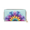 Zipper Wallet - Colorful Mandala Flower Art Accessories - Blululi