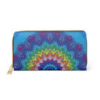 Zipper Wallet - Hand Drawn Mandala Art Accessories - Blululi