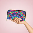 Zipper Wallet - Hand Drawn Psychedelic Mandala Art Accessories - Blululi