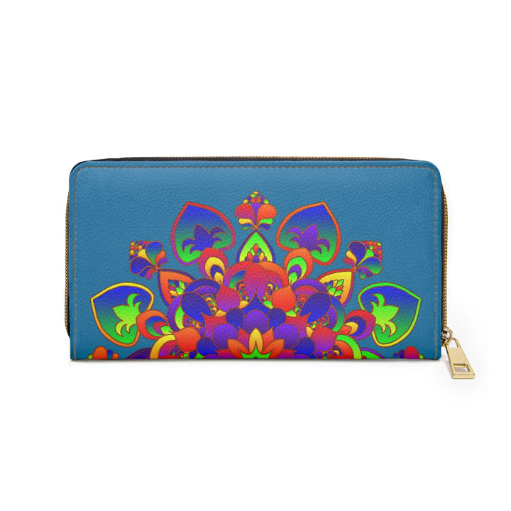 Zipper Wallet - Rainbow Mandala Art Accessories - Blululi